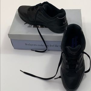 Rockport Walking 71/2 M black walking comfort shoe